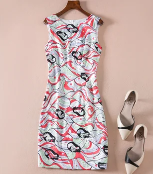 Luxury Designer Paisley Print Women Dress Fashion Sleeveless Mini Casual Dresses
Luxury Designer Paisley Print Women Dress Fashion Sleeveless Mini Casual Dresses