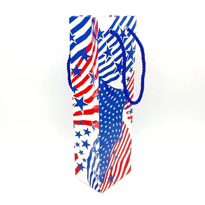 American Flag Stars and Stripes USA Patriotic Event Party Gift Paper Bag Wine and Beverage Carrier for Independence Day
American Flag Stars and Stripes USA Patriotic Event Party Gift Paper Bag Wine and Beverage Carrier for Independence Day