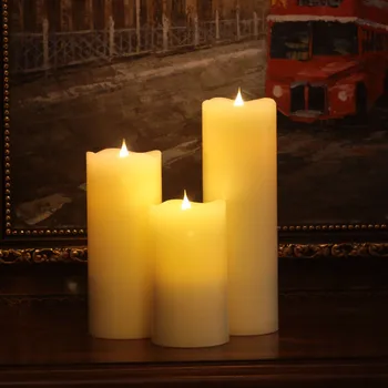 GiveU 3D Led Candle Flameless Wax LED Pillar Candle Light With Timer for Christmas decorations, Wedding Candle,Ivory
GiveU 3D Led Candle Flameless Wax LED Pillar Candle Light With Timer for Christmas decorations, Wedding Candle,Ivory