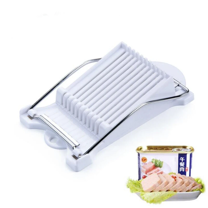 Lunch Slicer Stainless Steel Banana Slicer Fruit Egg Ham Sliced Evenly Stainless steel lunch meat slicer
Lunch Slicer Stainless Steel Banana Slicer Fruit Egg Ham Sliced Evenly Stainless steel lunch meat slicer