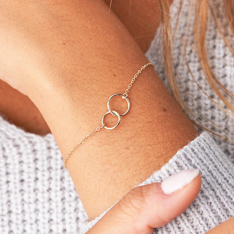 Miage Simple Gold Silver Color Personality Chain Bracelet Women Concise Fashion Jewelry Accessories Wholesale
Miage Simple Gold Silver Color Personality Chain Bracelet Women Concise Fashion Jewelry Accessories Wholesale