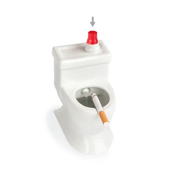 Balvi Ashtray Flush! White Color In cup shape WC or toilet With water tank to turn off the cigar Ceramic
Balvi Ashtray Flush! White Color In cup shape WC or toilet With water tank to turn off the cigar Ceramic