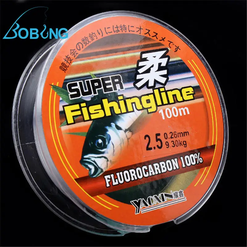 Bobing 100M Super Strong Transparent Monofilament Nylon Fishing Line 0.8-6.0 Sport Wire White Fishing Parts
Bobing 100M Super Strong Transparent Monofilament Nylon Fishing Line 0.8-6.0 Sport Wire White Fishing Parts