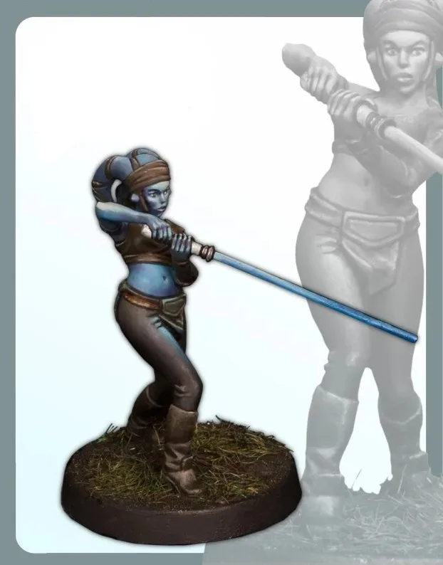 Classic 30MM Star Wars AAYLA SECURA Miniatures Unpainted Figure Resin Model Kit Free Shipping
Classic 30MM Star Wars AAYLA SECURA Miniatures Unpainted Figure Resin Model Kit Free Shipping