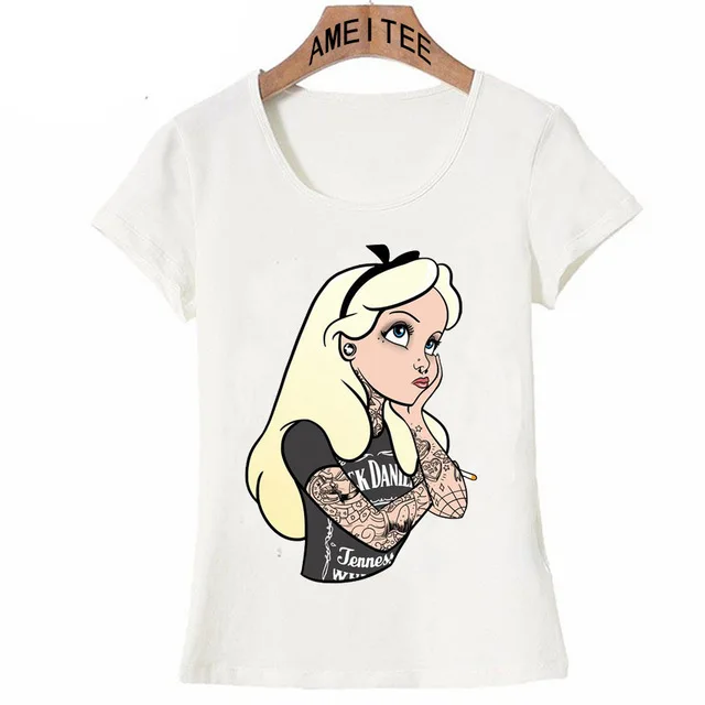 New harajuku summer fashion women T-Shirt Alice's cartoon girl T Shirt Novelty Design casual female Tops cute princess Tee
New harajuku summer fashion women T-Shirt Alice's cartoon girl T Shirt Novelty Design casual female Tops cute princess Tee