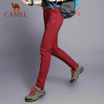 CAMEL Women Men Outdoor Hiking Pants Waterproof Windproof Warm Fleece Inner Softshell Trousers Tactical Trekking Pants 
CAMEL Women Men Outdoor Hiking Pants Waterproof Windproof Warm Fleece Inner Softshell Trousers Tactical Trekking Pants