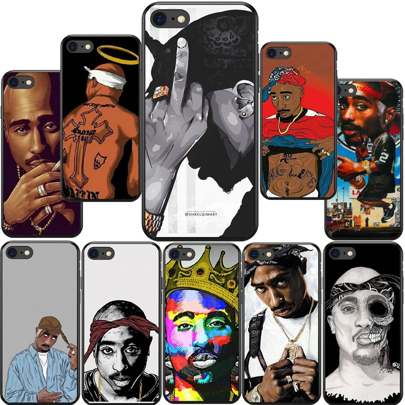 2Pac Makaveli Tupac Amaru Shakur Soft silicone Phone Cover Case For iPhone 5 5S SE 6 6S 6Plus 6S Plus 7 7Plus 8 8Plus X XS Max
2Pac Makaveli Tupac Amaru Shakur Soft silicone Phone Cover Case For iPhone 5 5S SE 6 6S 6Plus 6S Plus 7 7Plus 8 8Plus X XS Max