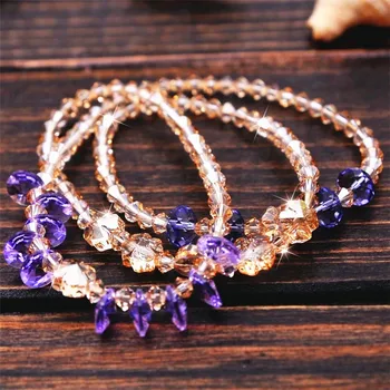 SWANJEWELRY New Fashion 3 Stand Multilayer Clover Crystal Bracelets Exquisite Elegant Heart Jewelry Birthday Gifts Girls Friend
SWANJEWELRY New Fashion 3 Stand Multilayer Clover Crystal Bracelets Exquisite Elegant Heart Jewelry Birthday Gifts Girls Friend