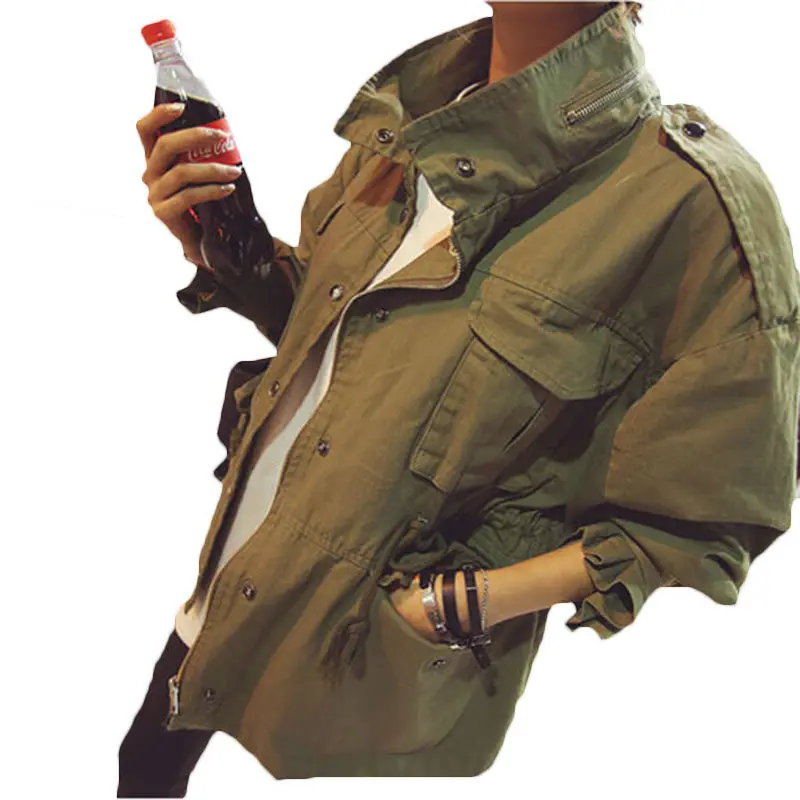 Army Green Windbreaker Female 2019 Spring Autumn New Large Size Women Fashion Safari Style Trench Coat Large Size Outerwear LQ43
Army Green Windbreaker Female 2019 Spring Autumn New Large Size Women Fashion Safari Style Trench Coat Large Size Outerwear LQ43