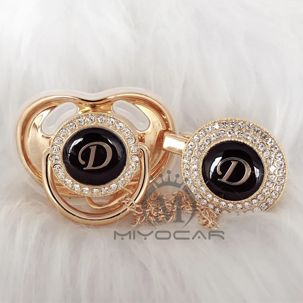 MIYOCAR unique design name Initials letter D lovely bling pacifier and pacifier clip set BPA free dummy bling unique design LD
MIYOCAR unique design name Initials letter D lovely bling pacifier and pacifier clip set BPA free dummy bling unique design LD