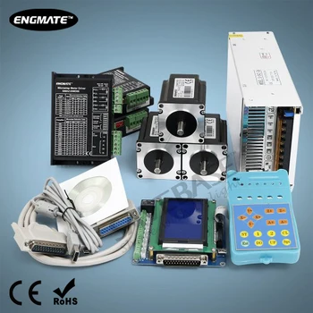 1.96N.m Nema23 Stepper Motor CNC Kit 3 Axis EMA2-050D56 Stepper Driver 36V PSU
1.96N.m Nema23 Stepper Motor CNC Kit 3 Axis EMA2-050D56 Stepper Driver 36V PSU