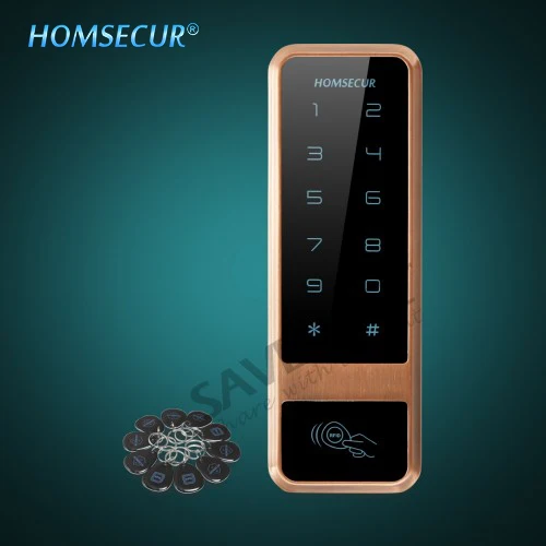 HOMSECUR K05DW-B Waterproof Wiegand 26/34 Metal Door Access Control 125Khz RFID Reader+Tamper Alarm
HOMSECUR K05DW-B Waterproof Wiegand 26/34 Metal Door Access Control 125Khz RFID Reader+Tamper Alarm