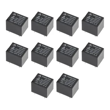 UXCELL 10Pcs Relays JQC-3FF-S-Z DC 24V Coil SPDT 5 Pin PCB Electromagnetic Power Relay Electrical Equipment Electrical Supplies
UXCELL 10Pcs Relays JQC-3FF-S-Z DC 24V Coil SPDT 5 Pin PCB Electromagnetic Power Relay Electrical Equipment Electrical Supplies
