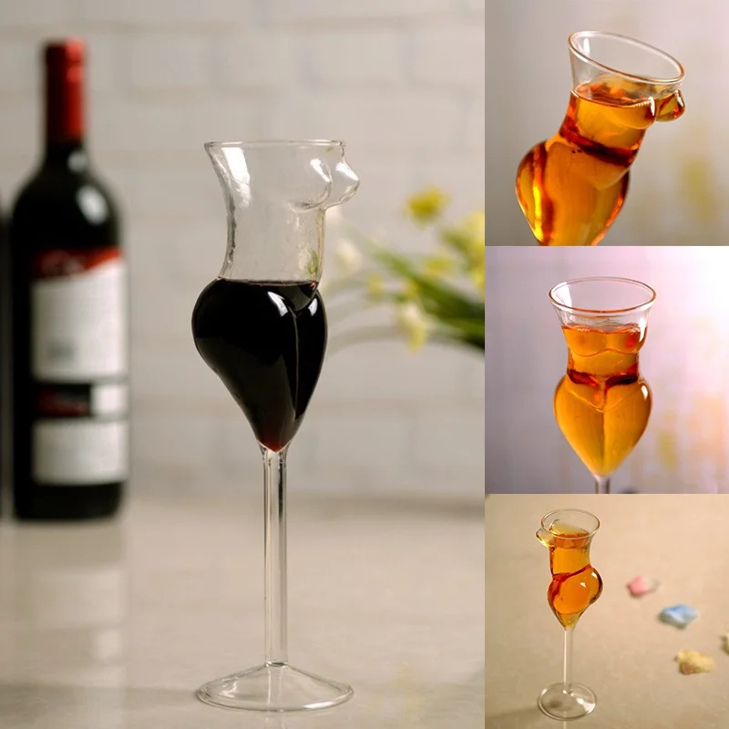 6pcs Wine Glasses Cup Sexy Goblet Cocktail Drinking Glass Vodka Beer Human Body Beauty Cups High Borosilicate Creative Crystal
6pcs Wine Glasses Cup Sexy Goblet Cocktail Drinking Glass Vodka Beer Human Body Beauty Cups High Borosilicate Creative Crystal