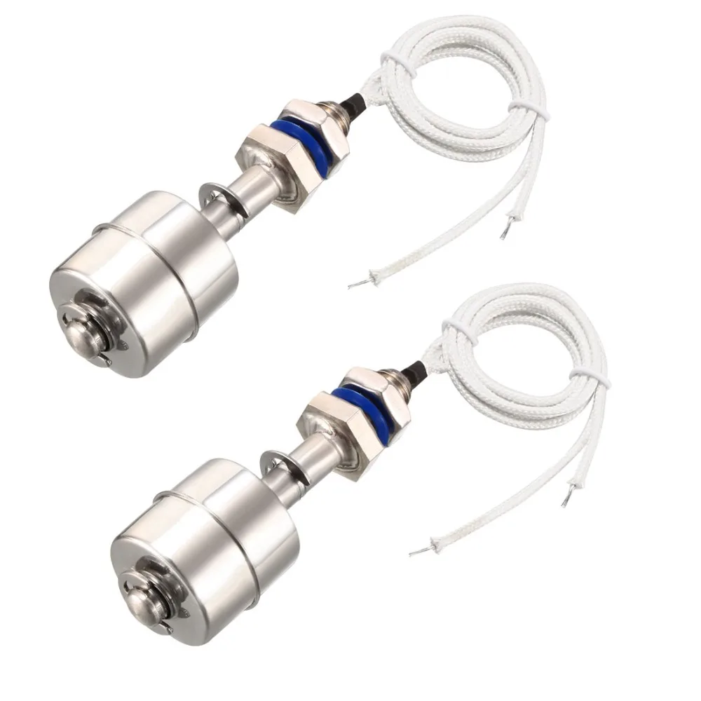 UXCELL 2pcs Stainless Steel Float Switches M10 75/196mm Fish Tank Vertical Liquid Water Level Sensor Float Switch Accessories
UXCELL 2pcs Stainless Steel Float Switches M10 75/196mm Fish Tank Vertical Liquid Water Level Sensor Float Switch Accessories