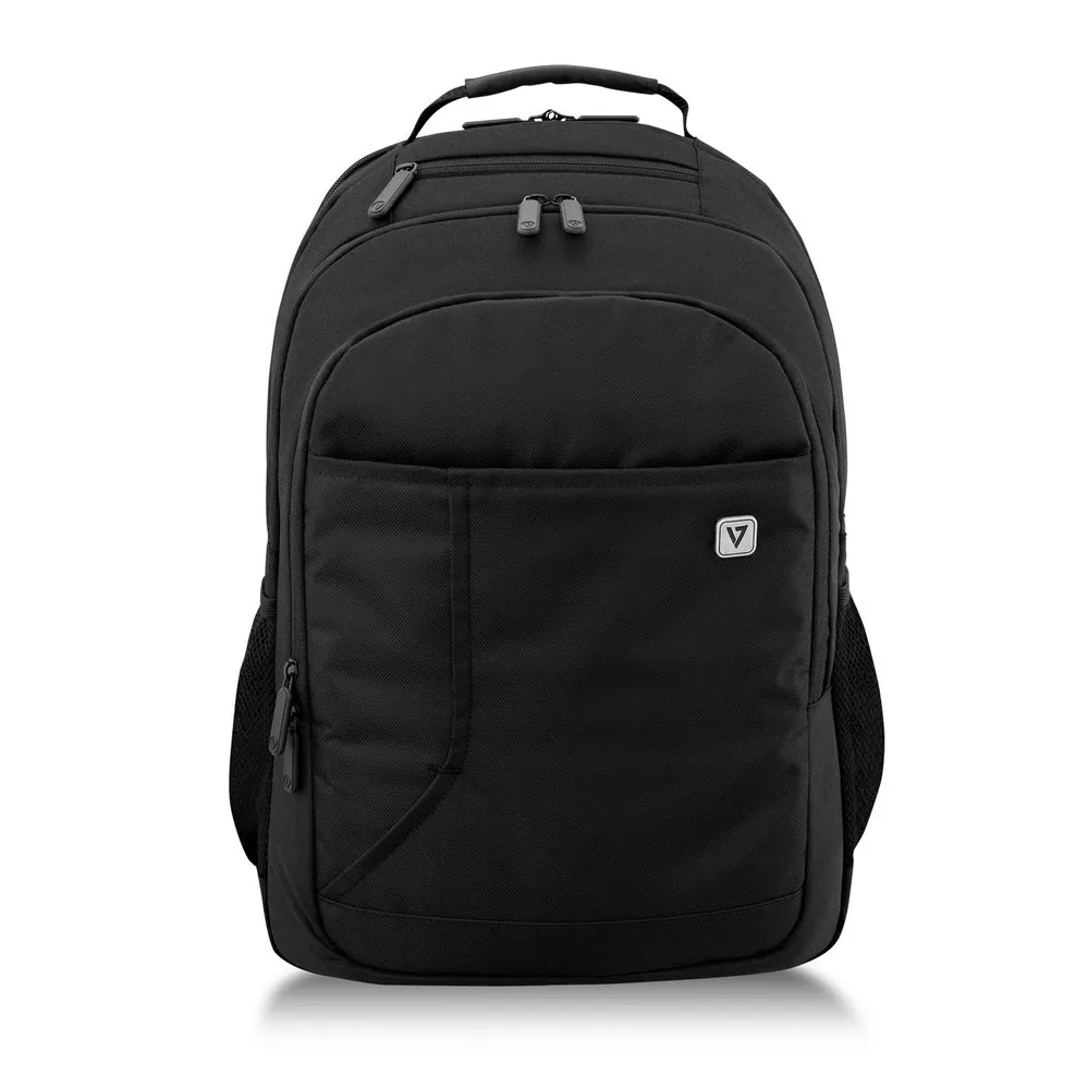 V7 16" Professional Laptop Backpack, Black, Monotone, 39.6 cm (15.6"), Front pocket,Side pocket,Top pocket, Zipper, Ch
V7 16" Professional Laptop Backpack, Black, Monotone, 39.6 cm (15.6"), Front pocket,Side pocket,Top pocket, Zipper, Ch