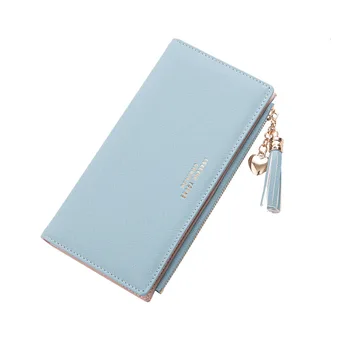 Wallet Women Long Cute Wallet Leather Tassel Women Wallets Zipper Portefeuille Female Purse Clutch Soft Wallet
Wallet Women Long Cute Wallet Leather Tassel Women Wallets Zipper Portefeuille Female Purse Clutch Soft Wallet