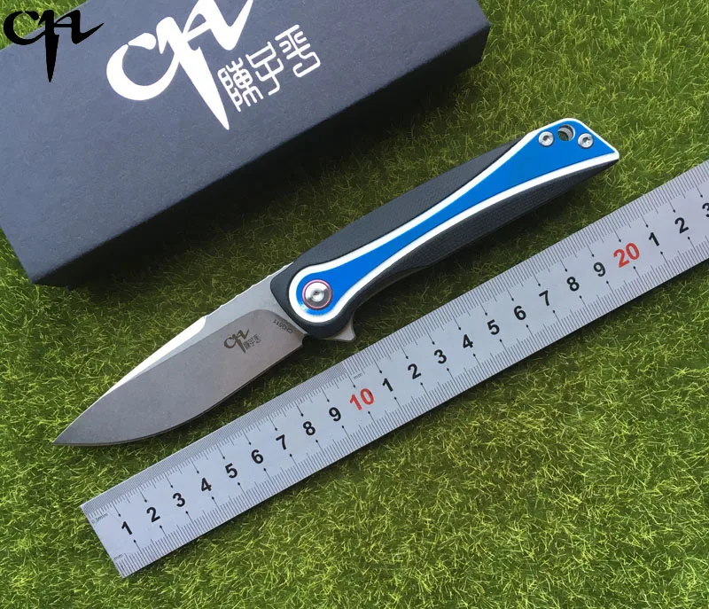 CH 3511 original Flipper folding knife154-CM Blade ball bearings G10+Stainess steel handle camping fruit pocket Knives EDC tools
CH 3511 original Flipper folding knife154-CM Blade ball bearings G10+Stainess steel handle camping fruit pocket Knives EDC tools