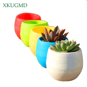 5pcs Gardening Mini Colourful Round Plastic Plant Flower Pot Garden Home Office Decor Planter Crafts In The Bedroom, Living Room
5pcs Gardening Mini Colourful Round Plastic Plant Flower Pot Garden Home Office Decor Planter Crafts In The Bedroom, Living Room