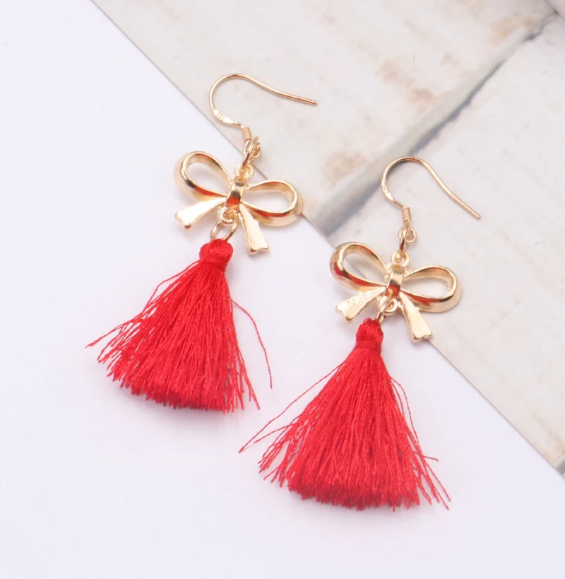 2018 Simple Cute Design Colored Silk Tassle Dangle Earrings All Match Long Earrings Fine Jewelry Gift
2018 Simple Cute Design Colored Silk Tassle Dangle Earrings All Match Long Earrings Fine Jewelry Gift