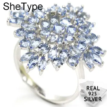 4.4g Luxury SheType Star Shape Violet Tanzanite Wedding Woman's 925 Solid Sterling Silver Rings 27x26mm
4.4g Luxury SheType Star Shape Violet Tanzanite Wedding Woman's 925 Solid Sterling Silver Rings 27x26mm