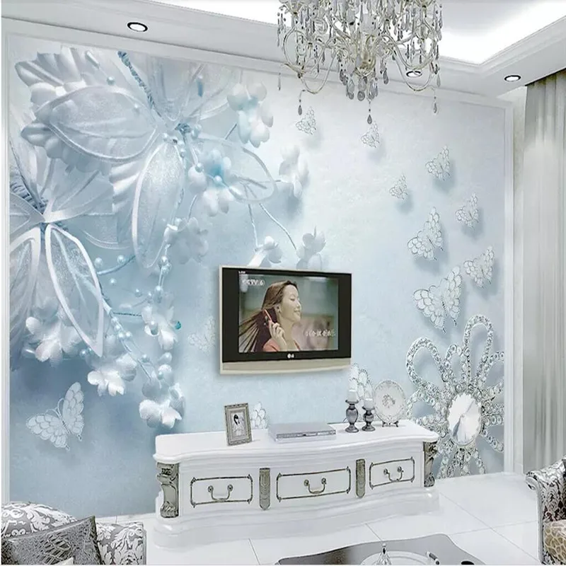 Pure beautiful blue transparent flowers professional custom high-end mural factory wholesale wallpaper mural photo wall
Pure beautiful blue transparent flowers professional custom high-end mural factory wholesale wallpaper mural photo wall