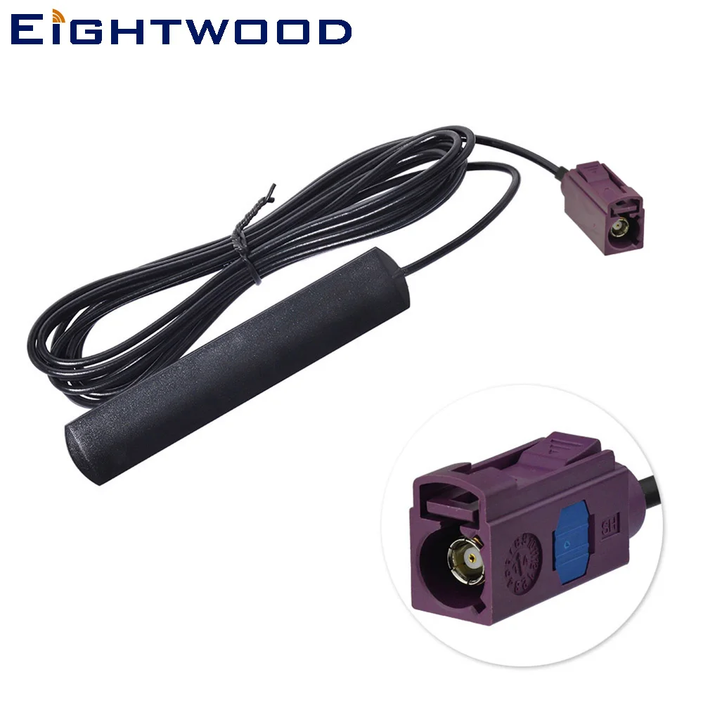 Eightwood 2dbi GSM/UMTS/HSPA/CDMA Antenna 824-960Mhz 1710-1990Mhz Fakra D Female Jack Connector with RG174 3 Meters
Eightwood 2dbi GSM/UMTS/HSPA/CDMA Antenna 824-960Mhz 1710-1990Mhz Fakra D Female Jack Connector with RG174 3 Meters
