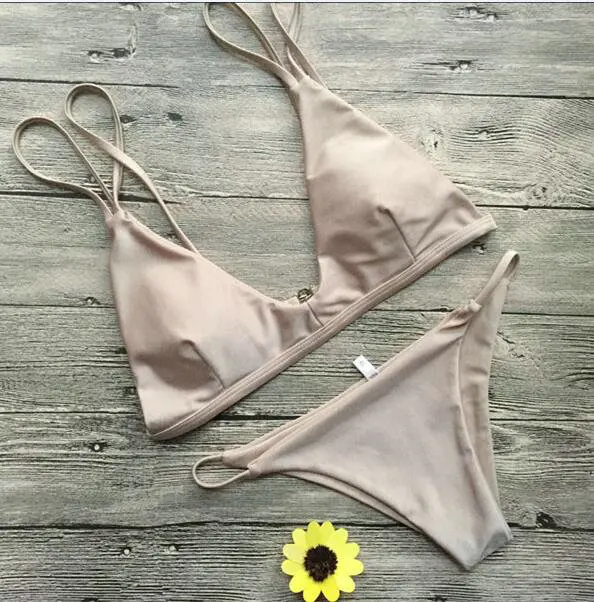 Luoanyfash New Sexy Bandeau Bikinis Set Women Swimsuit Push Up Swimwear solid color Bandage Brazilian Bathing Suit Swimwear
Luoanyfash New Sexy Bandeau Bikinis Set Women Swimsuit Push Up Swimwear solid color Bandage Brazilian Bathing Suit Swimwear
