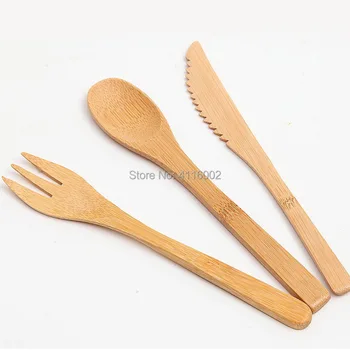 3Pcs/Set Eco-friendly Japanese Portable Cutlery Set Bamboo Dinnerware Set Knife Fork Dinner Tableware Set
3Pcs/Set Eco-friendly Japanese Portable Cutlery Set Bamboo Dinnerware Set Knife Fork Dinner Tableware Set