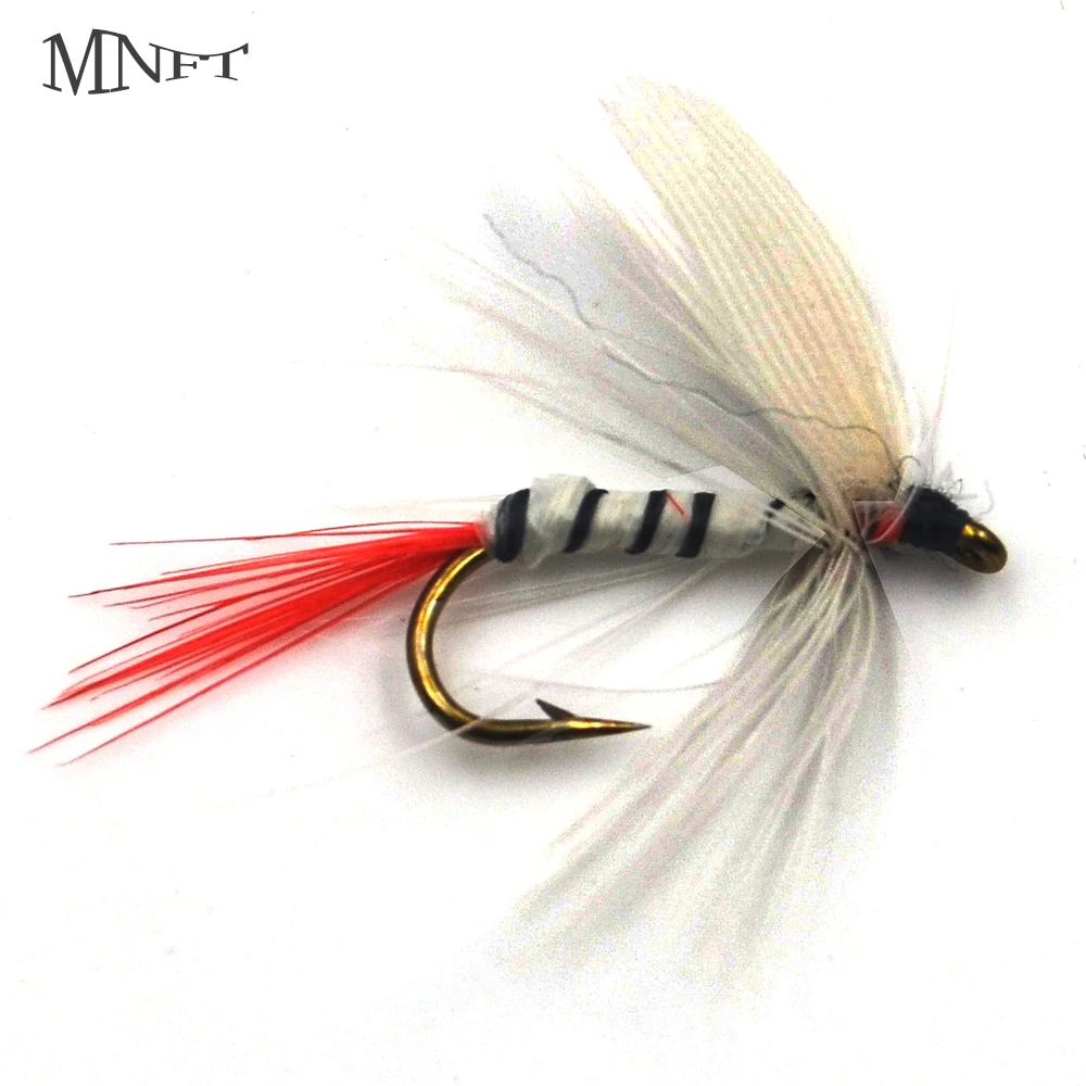 MNFT 10PCS 10# Black Stripe White Wing Dry Trout Flies Fly Fishing NYmph Dry Hook Lures
MNFT 10PCS 10# Black Stripe White Wing Dry Trout Flies Fly Fishing NYmph Dry Hook Lures