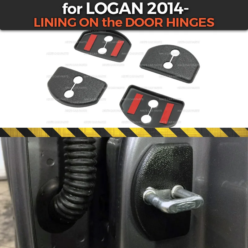 Protective linings for Renault Logan 2014- on the door hinges plastic ABS protection trim covers car styling interior molding
Protective linings for Renault Logan 2014- on the door hinges plastic ABS protection trim covers car styling interior molding
