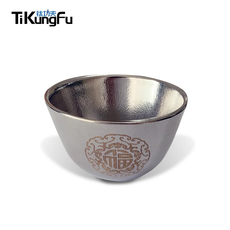Hot Sale Limited Tikungfu Titanium Teacup Alcohol 50 ml Sake Tableware Hot Drink Whisky Cognac Ultra lightweight Free Shipping
Hot Sale Limited Tikungfu Titanium Teacup Alcohol 50 ml Sake Tableware Hot Drink Whisky Cognac Ultra lightweight Free Shipping