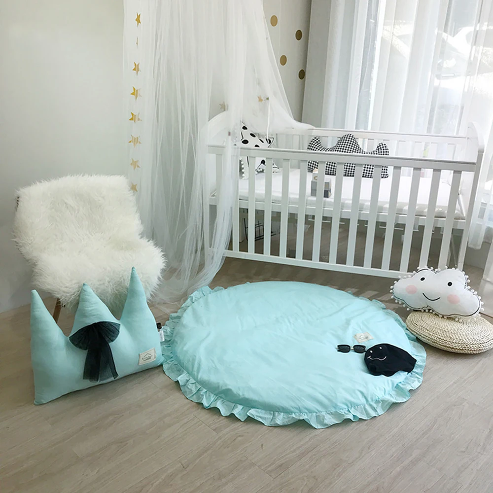 Play Mat Baby Kids Game Blanket Diameter 120CM Floor Mats Children Room Decoration Rug Soft
Play Mat Baby Kids Game Blanket Diameter 120CM Floor Mats Children Room Decoration Rug Soft