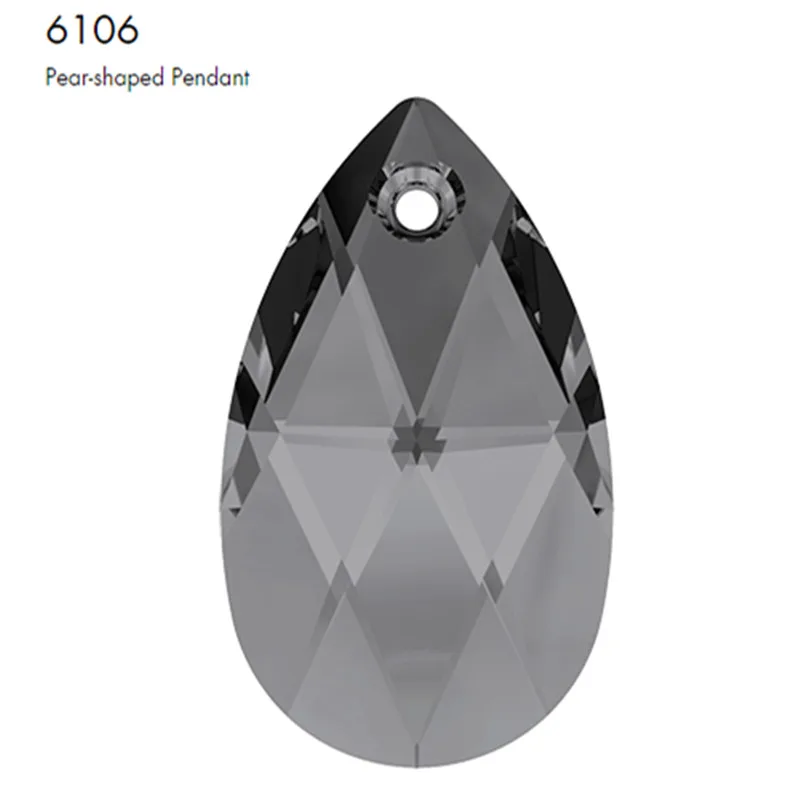 Ms Betti 1 piece crystal from Swarovski 6106 Pear-Shaped pendant made in Austria loose beads stone retail for DIY jewelry making
Ms Betti 1 piece crystal from Swarovski 6106 Pear-Shaped pendant made in Austria loose beads stone retail for DIY jewelry making