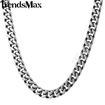 Trendsmax Curb Link Necklace Chain Mens Boys Stainless Steel Cut Cuban Silver Color Tone 8/10/12mm KKNM142
Trendsmax Curb Link Necklace Chain Mens Boys Stainless Steel Cut Cuban Silver Color Tone 8/10/12mm KKNM142