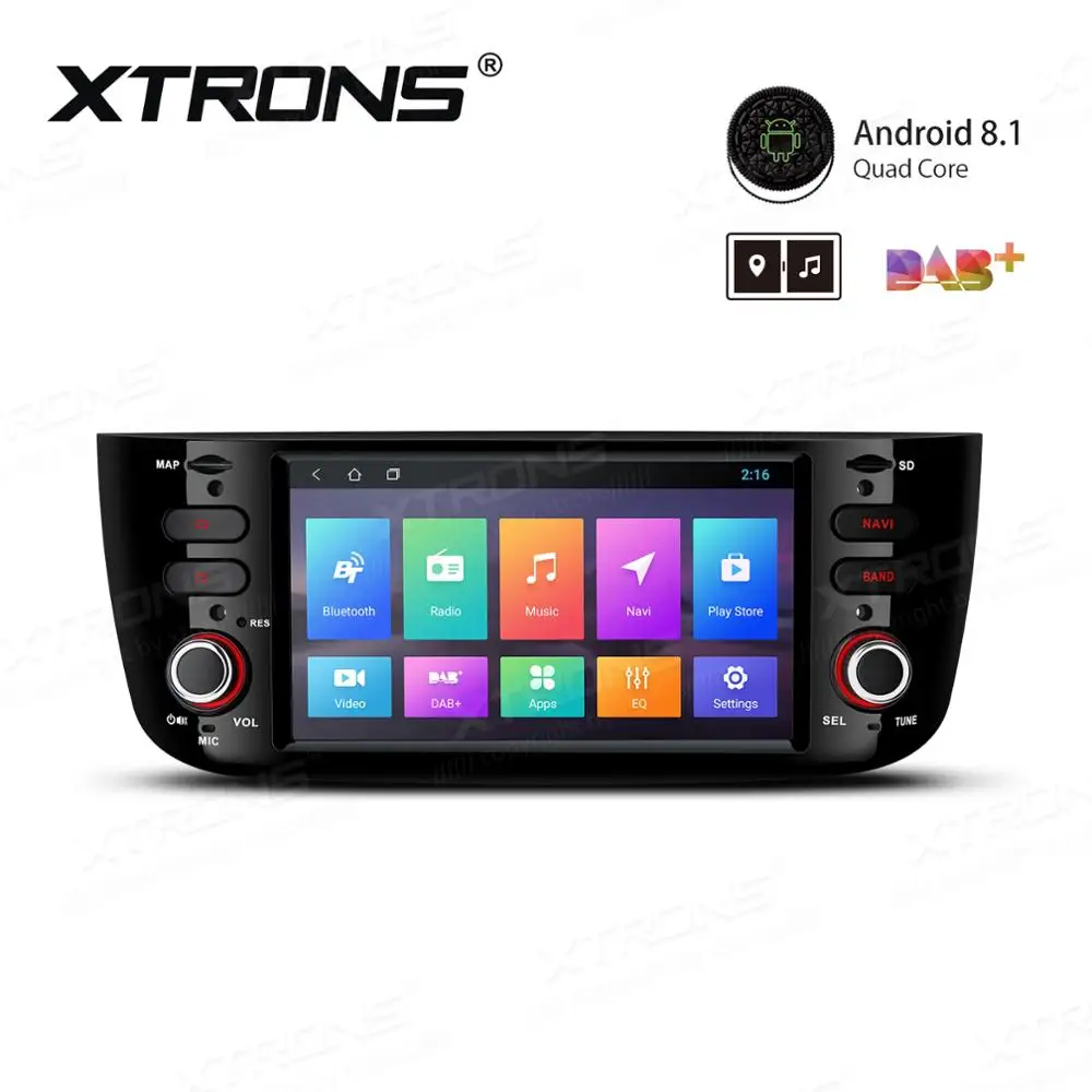 XTRONS 6.2" Android 8.1 Car DVD Player for FIAT Punto 199 310 / Linea 323 2012 2013 2014 2015 2016 Radio GPS WiFi TPMS USB SD
XTRONS 6.2" Android 8.1 Car DVD Player for FIAT Punto 199 310 / Linea 323 2012 2013 2014 2015 2016 Radio GPS WiFi TPMS USB SD