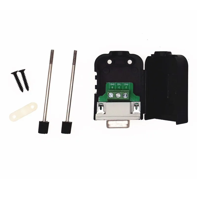 RS232-TX TR G Solderless serial port header RS232 plug female RS232 Connector COM Port Male Head
RS232-TX TR G Solderless serial port header RS232 plug female RS232 Connector COM Port Male Head