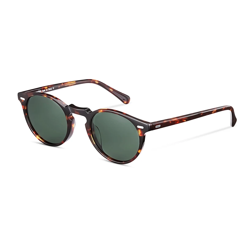 Retro Round Polarized Sunglasses For Men and Women Vintage Driving Outdoor Gregory Peck Sun Glasses With Case
Retro Round Polarized Sunglasses For Men and Women Vintage Driving Outdoor Gregory Peck Sun Glasses With Case