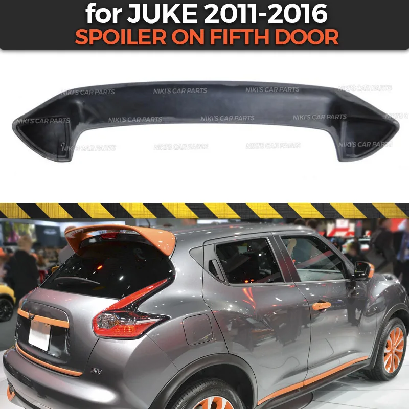 Spoiler on fifth door case for Nissan Juke 2011-2016 ABS plastic sport style car styling accessories decoration aero dynamic
Spoiler on fifth door case for Nissan Juke 2011-2016 ABS plastic sport style car styling accessories decoration aero dynamic