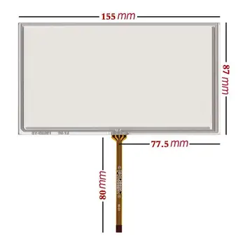 For 6.2inch 155*87mm 4-wire hsd062idw1 TM062RDH01 Car DVD GPS Navigator Digitizer Resistive Touch Screen Panel Resistance Sensor
For 6.2inch 155*87mm 4-wire hsd062idw1 TM062RDH01 Car DVD GPS Navigator Digitizer Resistive Touch Screen Panel Resistance Sensor