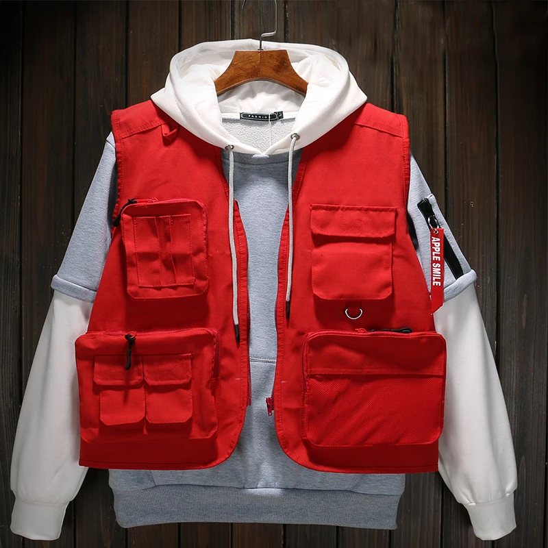 Autumn High Quality Brand Vests Military Tactical Vests Hunting Multi Pocket Vests Director Volunteer Uniform Yelek Erkekler
Autumn High Quality Brand Vests Military Tactical Vests Hunting Multi Pocket Vests Director Volunteer Uniform Yelek Erkekler