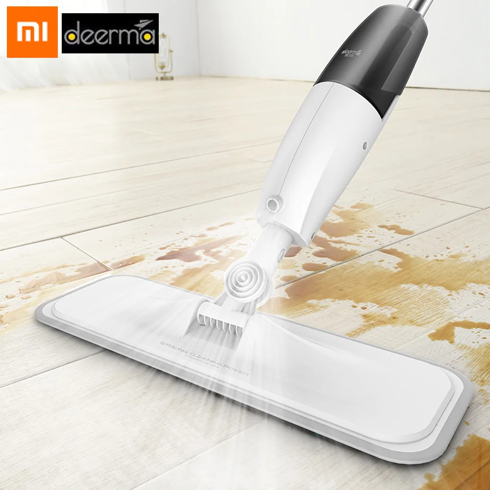 Original Xiaomi Deerma Water Spraying Sweeper Mijia Floor Cleaner Carbon Fiber Dust Mops 360 Rotating Rod 350ml Tank Waxing Mop
Original Xiaomi Deerma Water Spraying Sweeper Mijia Floor Cleaner Carbon Fiber Dust Mops 360 Rotating Rod 350ml Tank Waxing Mop