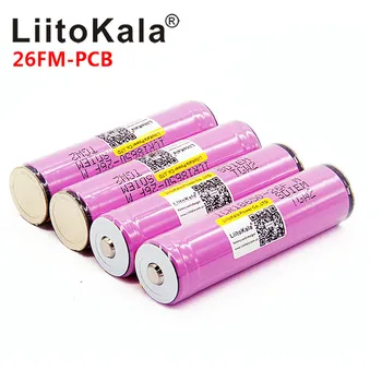LiitoKala 18650 2600mah battery 100% ICR18650-26FM originally 3.7V 2500mah rechargeable battery for flashlight
LiitoKala 18650 2600mah battery 100% ICR18650-26FM originally 3.7V 2500mah rechargeable battery for flashlight