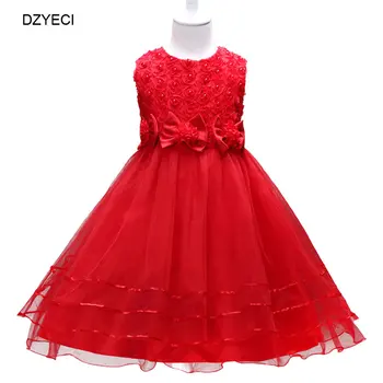 DZYECI Fancy Bow Flower Dress For Baby Girl Lace Party Costume Summer Kid Ceremony Elegant Wedding Robe Princesse Child Up Frock
DZYECI Fancy Bow Flower Dress For Baby Girl Lace Party Costume Summer Kid Ceremony Elegant Wedding Robe Princesse Child Up Frock