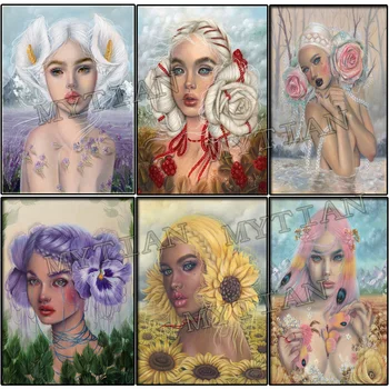 full square/round drill 5D diy diamond painting"Fantasy flower beauty girl"embroidery pattern cross stitch kit mosaic room decor
full square/round drill 5D diy diamond painting"Fantasy flower beauty girl"embroidery pattern cross stitch kit mosaic room decor