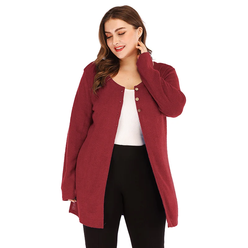 Sexy Women Autumn Solid Color Loose Knitted Cardigan High Split V Neck Button Closure Long Slim Top Shirt Casual Streetwear Coat
Sexy Women Autumn Solid Color Loose Knitted Cardigan High Split V Neck Button Closure Long Slim Top Shirt Casual Streetwear Coat