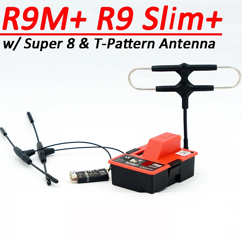 Frsky R9M 2019 900MHz Long Range Transmitter Module & R9 Slim+ Receiver w/ T Antenna Combo
Frsky R9M 2019 900MHz Long Range Transmitter Module & R9 Slim+ Receiver w/ T Antenna Combo
