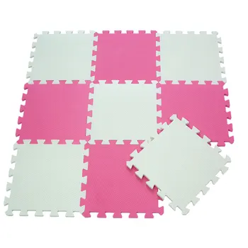 9pcs EVA Foam Baby Play Mat 2 Colors Pink Series Puzzles Mat Floor Carpet Crawling Rug Activity Mats 30 x 30 x 1cm for Girls
9pcs EVA Foam Baby Play Mat 2 Colors Pink Series Puzzles Mat Floor Carpet Crawling Rug Activity Mats 30 x 30 x 1cm for Girls