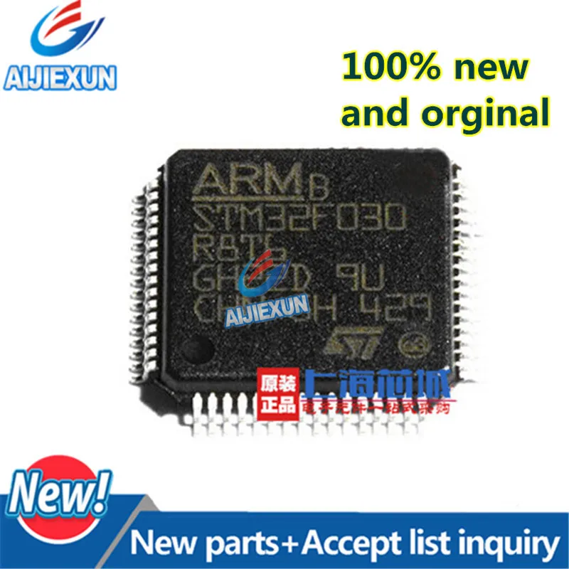 2Pcs 100% New and original STM32F030R8T6 LQFP64 STM32 Nucleo-64 boards in stock |
