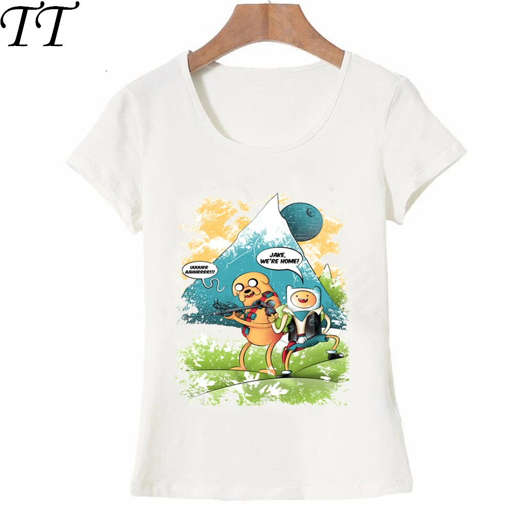 Adventure time - jake we're home T-Shirt women's short sleeve funny cartoon print female fashion t-shirt casual Tops Tees
Adventure time - jake we're home T-Shirt women's short sleeve funny cartoon print female fashion t-shirt casual Tops Tees